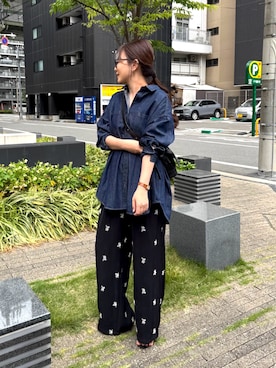 「JOURNAL STANDARD（ジャーナルスタンダード）のアイテム（トップス）」を使った、kaco…＊さん（レディース・160cm）の春コーディネート