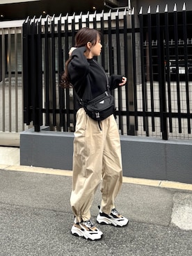 「PRADA（プラダ）のアイテム」を使った、kaco…＊さん（レディース・161cm）の春コーディネート