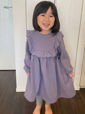 「娘コーデ」｜SACHIEさん（レディース・152cm・30代）の冬コーディネート
