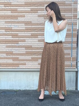 SACHIEさん(レディース・152cm)の夏コーディネート