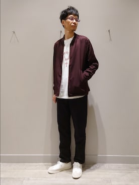 YASUIさん（メンズ・184cm）の秋コーディネート