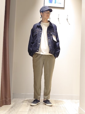 YASUIさん（メンズ・184cm）の秋コーディネート