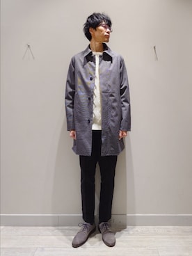 YASUIさん（メンズ・184cm）の冬コーディネート