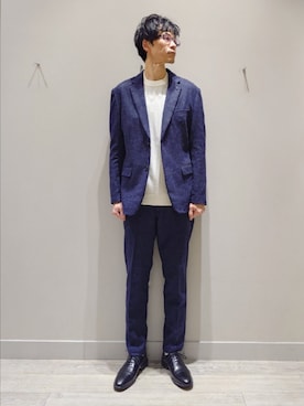 YASUIさん（メンズ・184cm）の冬コーディネート