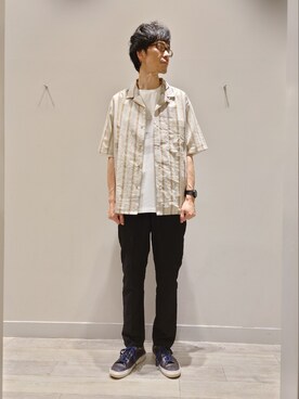 YASUIさん（メンズ・184cm）の夏コーディネート