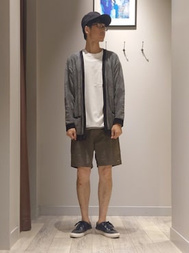 YASUIさん（メンズ・184cm）の夏コーディネート