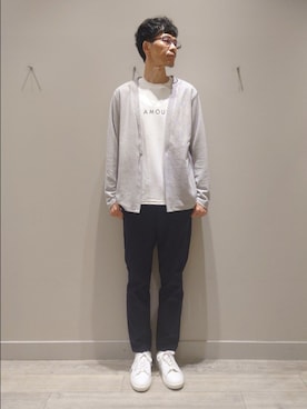 YASUIさん（メンズ・184cm）の秋コーディネート