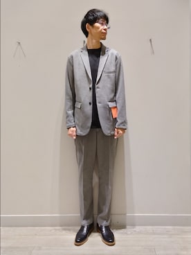 YASUIさん（メンズ・184cm）の秋コーディネート