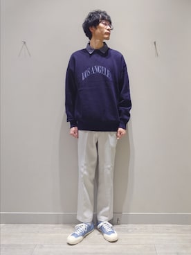 YASUIさん（メンズ・184cm）の冬コーディネート