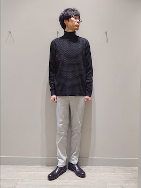 YASUIさん(メンズ・184cm)の冬コーディネート