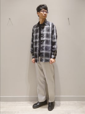 YASUIさん（メンズ・184cm）の秋コーディネート