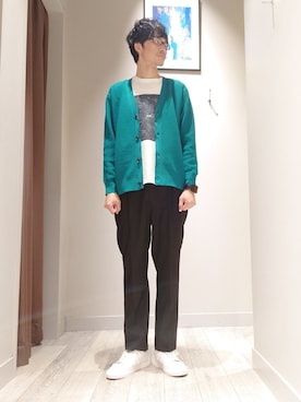 YASUIさん（メンズ・184cm）の春コーディネート