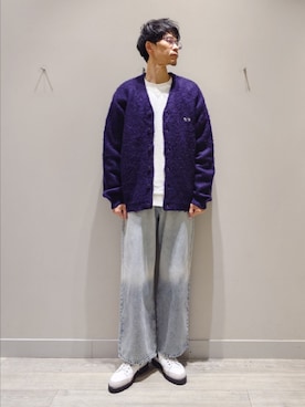 「PENNEYS（ぺニーズ）のアイテム」を使った、YASUIさん（メンズ・184cm）の冬コーディネート