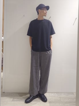YASUIさん（メンズ・184cm）の夏コーディネート