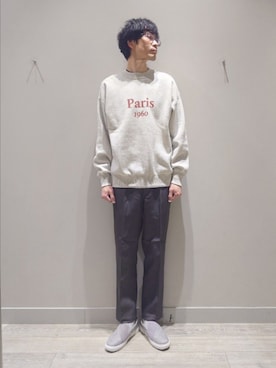 YASUIさん（メンズ・184cm）の冬コーディネート