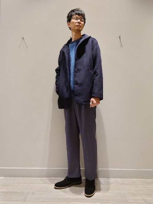 5351 POUR LES HOMMES スラックス 「セットアップ対応」TRストレッチ