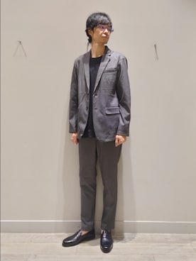 YASUIさん（メンズ・184cm）の秋コーディネート