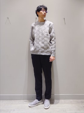 YASUIさん（メンズ・184cm）の冬コーディネート