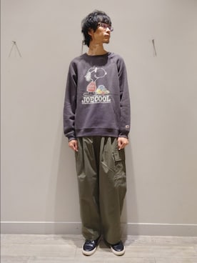 YASUIさん（メンズ・184cm）の秋コーディネート