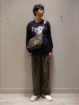 YASUIさん（メンズ・184cm）の秋コーディネート