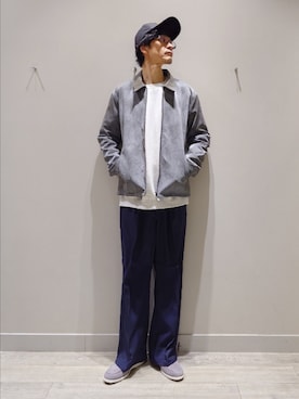 「PENNEYS（ぺニーズ）のアイテム」を使った、YASUIさん（メンズ・184cm）の冬コーディネート