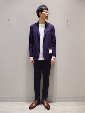 YASUIさん（メンズ・184cm）の春コーディネート