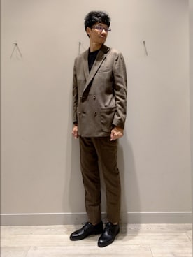 YASUIさん（メンズ・184cm）の秋コーディネート