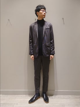 YASUIさん（メンズ・184cm）の冬コーディネート