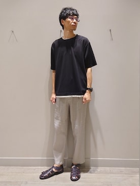 YASUIさん（メンズ・184cm）の夏コーディネート