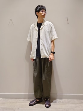 YASUIさん（メンズ・184cm）の夏コーディネート