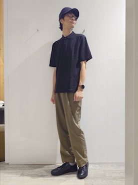 「ABAHOUSE GRAY（アバハウスグレイ）のアイテム」を使った、YASUIさん（メンズ・184cm）の夏コーディネート