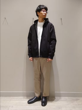 YASUIさん（メンズ・184cm）の秋コーディネート