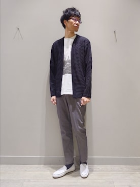 YASUIさん（メンズ・184cm）の春コーディネート