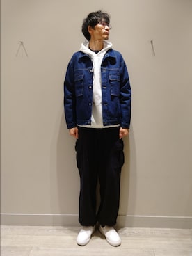 YASUIさん（メンズ・184cm）の秋コーディネート