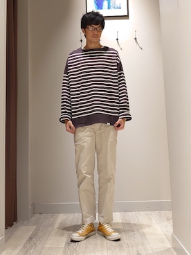 「MYSELF ABAHOUSE」｜YASUIさん（メンズ・184cm）の春コーディネート