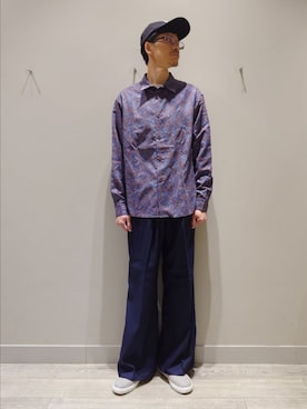 YASUIさん（メンズ・184cm）の冬コーディネート