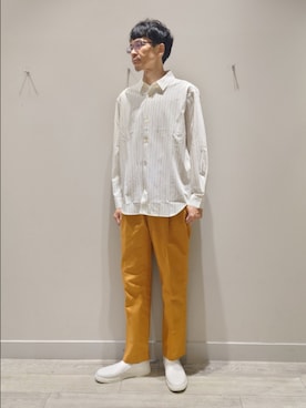 YASUIさん（メンズ・184cm）の秋コーディネート
