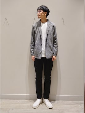 YASUIさん（メンズ・184cm）の秋コーディネート