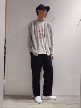 「GOOD ROCK SPEED（グッドロックスピード）のアイテム」を使った、YASUIさん（メンズ・184cm）の夏コーディネート