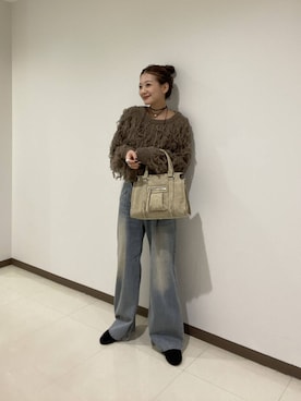 「アイテム（チョーカー）」を使った、miuさん（レディース・162cm・20代）の秋コーディネート