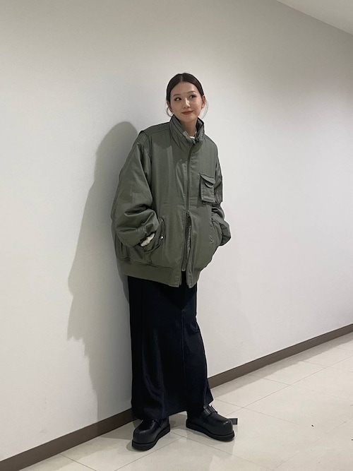 最終お値段！JEANASIS Army BIGブルゾン カーキ 今季新作 Army BIGブルゾン/588963（ブルゾン）｜JEANASIS（ジーナシス）の