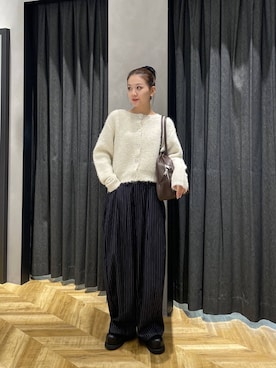 「おでかけ」｜miuさん（レディース・162cm）の冬コーディネート