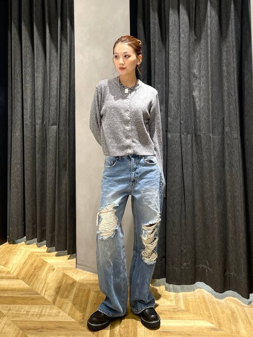 JEANASIS 西宮ガーデンズmiuさんのローファーを使ったコーディネート 