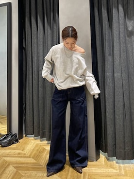 「eL（エル）のアイテム」を使った、miuさん（レディース・162cm）の冬コーディネート