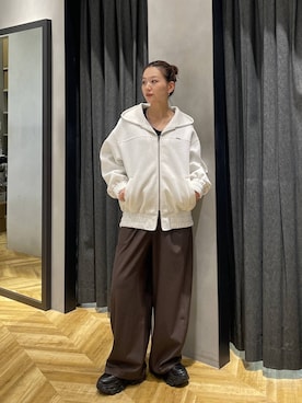 miuさん（レディース・162cm）の冬コーディネート