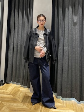 「eL（エル）のアイテム」を使った、miuさん（レディース・162cm）の冬コーディネート