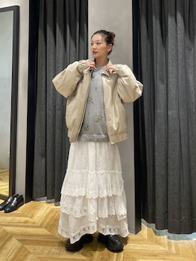 miuさん（レディース・162cm）の冬コーディネート