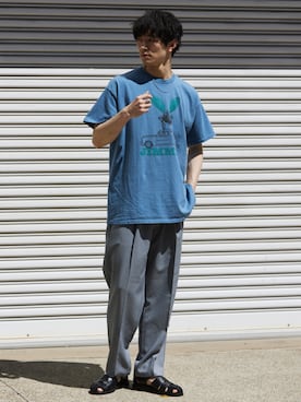 「JIMMY'Z（ジミーズ）のアイテム」を使った、JOURNAL STANDARD relumeさん（メンズ・176cm）の夏コーディネート