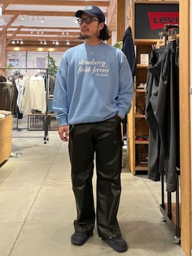 「SKOOKUM（スクーカム）のアイテム」を使った、JOURNAL STANDARD relumeさん（メンズ・173cm）の冬コーディネート