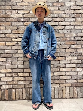 「リーバイス501」｜「アイテム（ジャケット/アウター）」を使った、JOURNAL STANDARD relumeさん（メンズ・170cm）の夏コーディネート